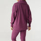 Coco + Carmen - Weekend Brushed Half Zip Collar Top