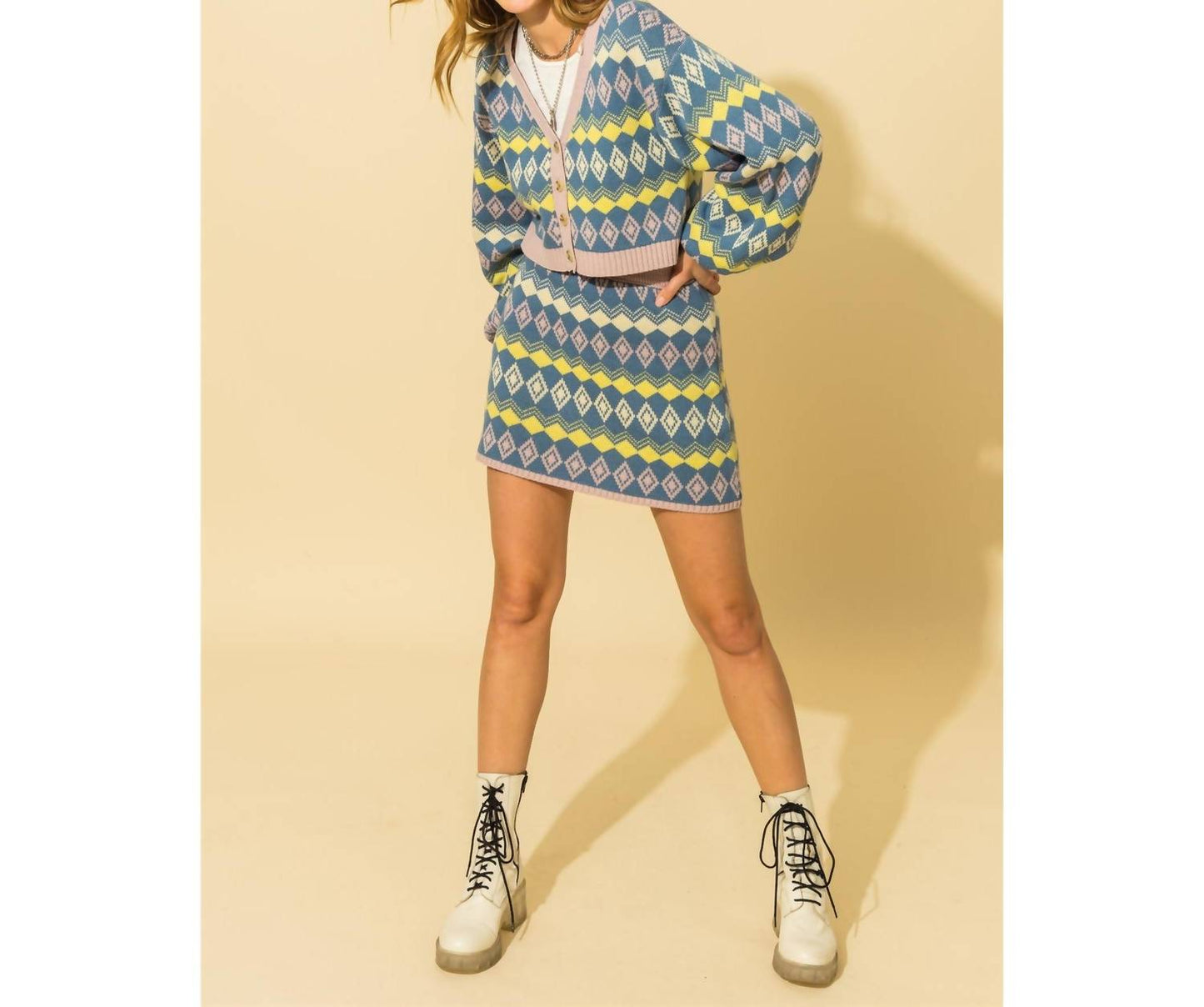 Free People - Clueless Knitted Skirt