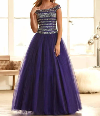 Mac Duggal - Sequin Ball Gown