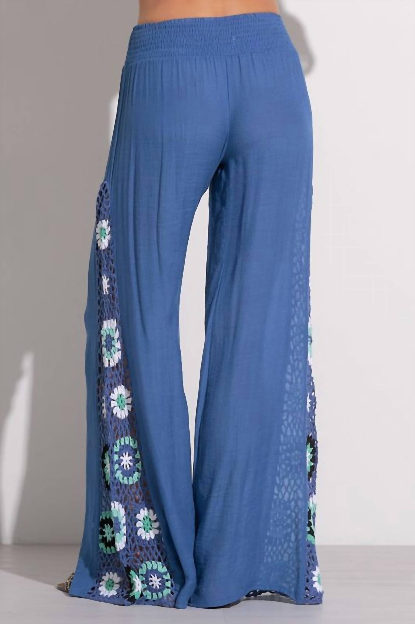 Elan - Women's Crochet Resort Pants