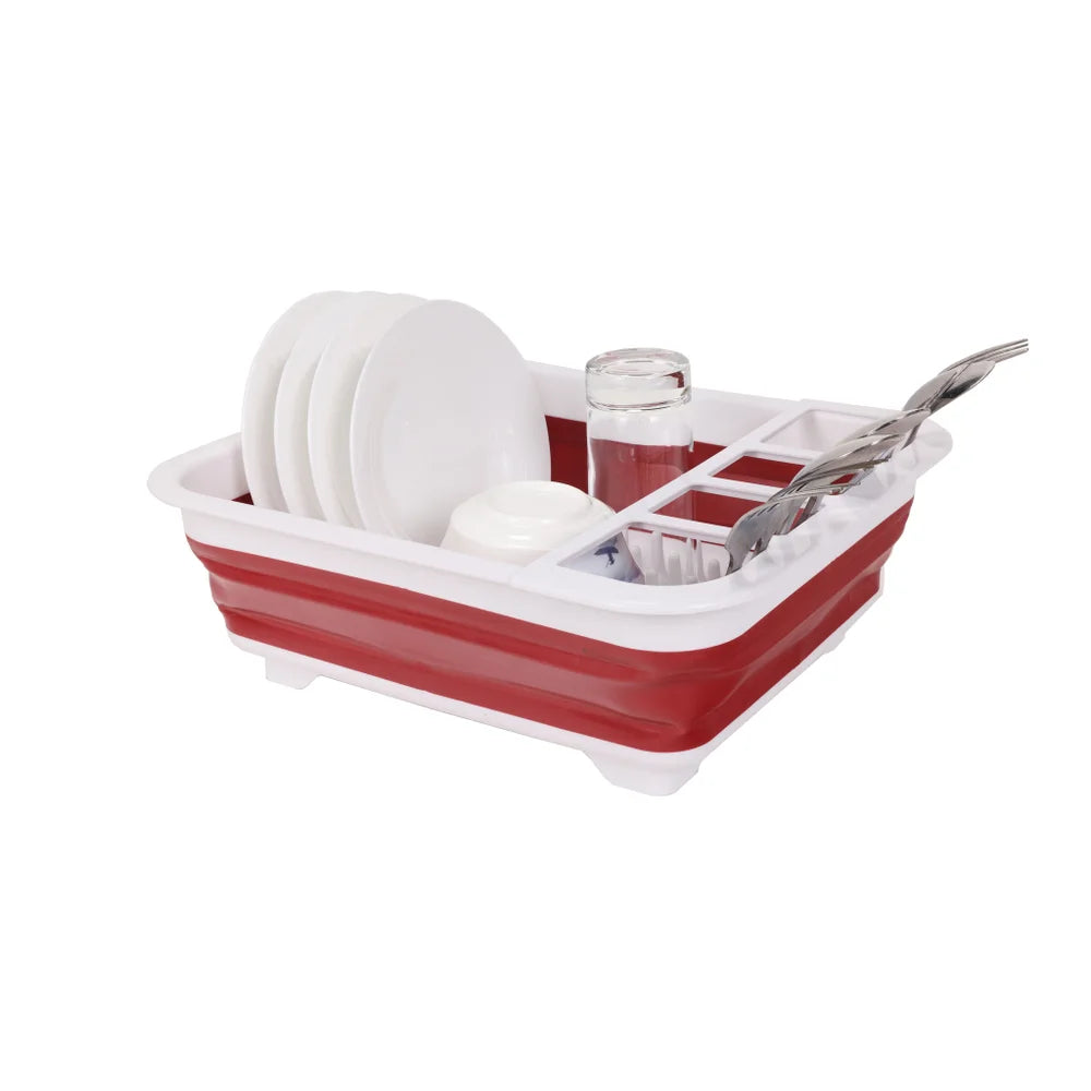 Collapsible Plastic Dish Rack - 3 Colors – Steals