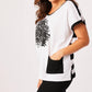 Angel Apparel - Abstract Oversized Top