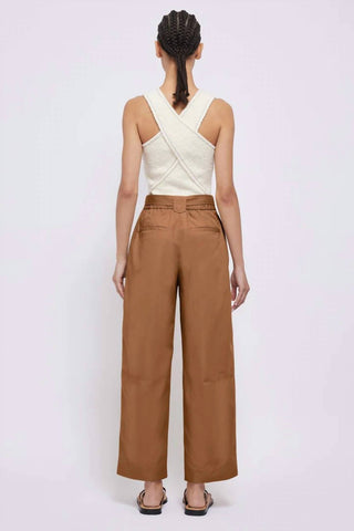 Simkhai - Jenny Belted Cropped Pant