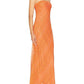 Christopher John Rogers - Wiggle Dot Strapless Maxi Dress