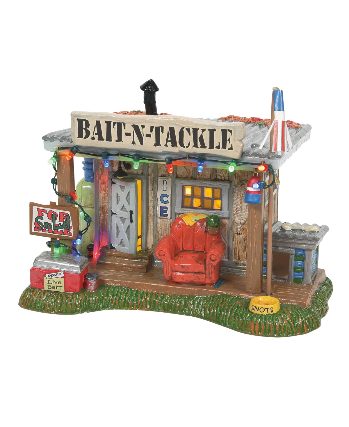 National Lampoon's Christmas Vacation Ceramic Bait Shop - Department 56