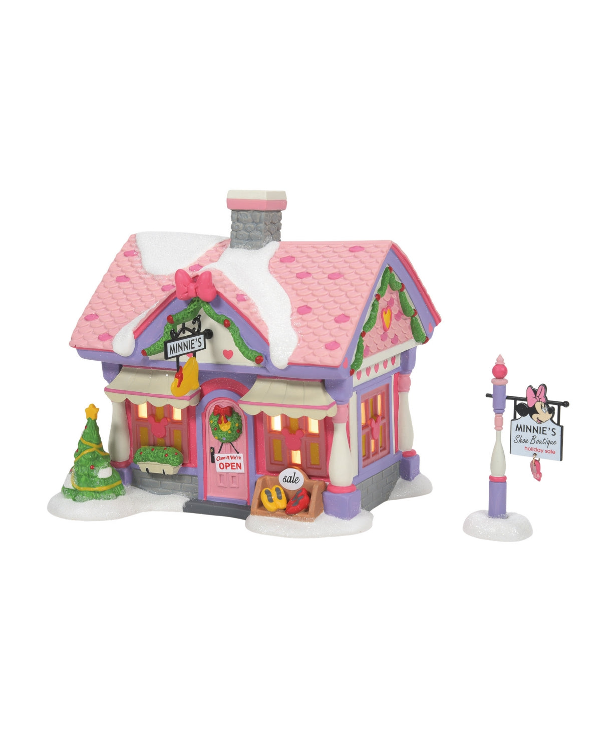 Minnie s Shoe Boutique - Department 56 Disney Christmas Village
