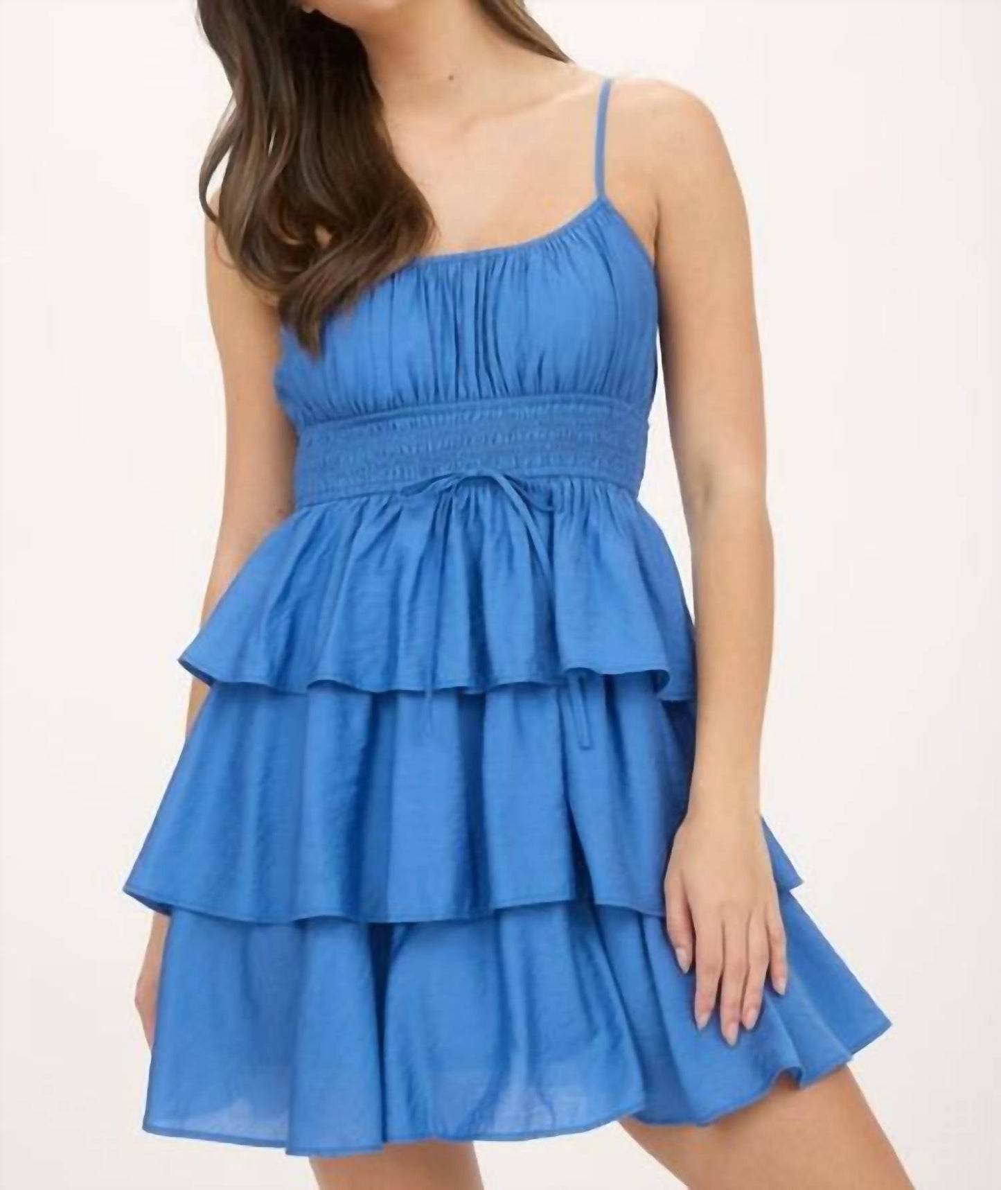 Blu Pepper - Ruffle Tiered Mini Dress