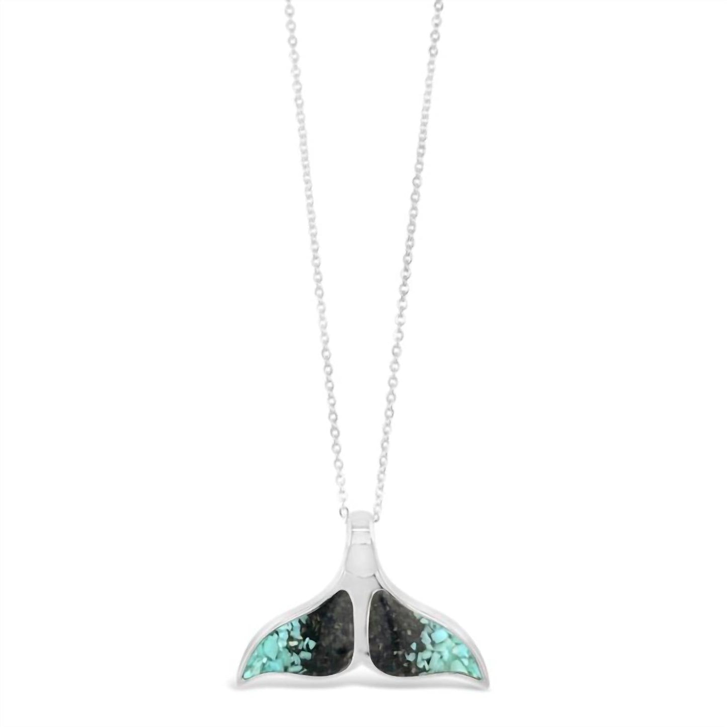 Dune Jewelry - Women's Whale Tail Necklace