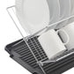 17 inch X Shaped Stainless Steel 2-Tier Dish Rack for Kitchen Counter