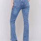 Charlie B - Bootcut Jeans With Front Slits