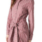Steve Madden - COLLARED STRIPE MINI DRESS