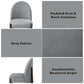 Clayten Gray Fabric and Espresso Finish Dining Chair (Set of 2)