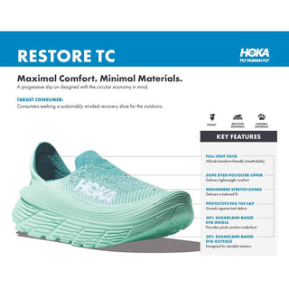 Hoka - Unisex Restore Tc Atheltic Sneakers