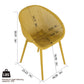 4 Pack Lounge Chair Set With Long Table