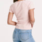 Another Love - Bria Sweatheart Neck Rib Top