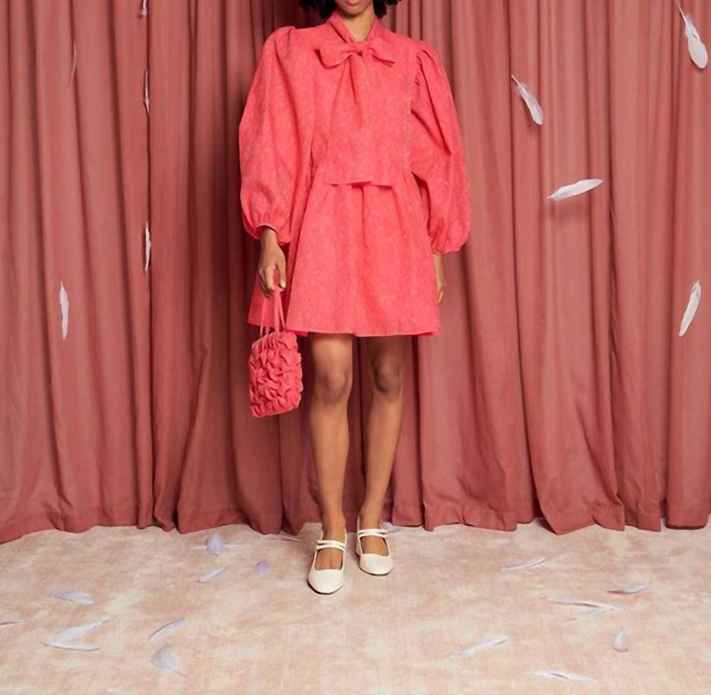 Sister Jane - Parakeet Bow Mini Dress