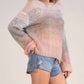 Elan - Ombre Crewneck Sweater