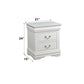 Louis Philippe Accent Nightstand