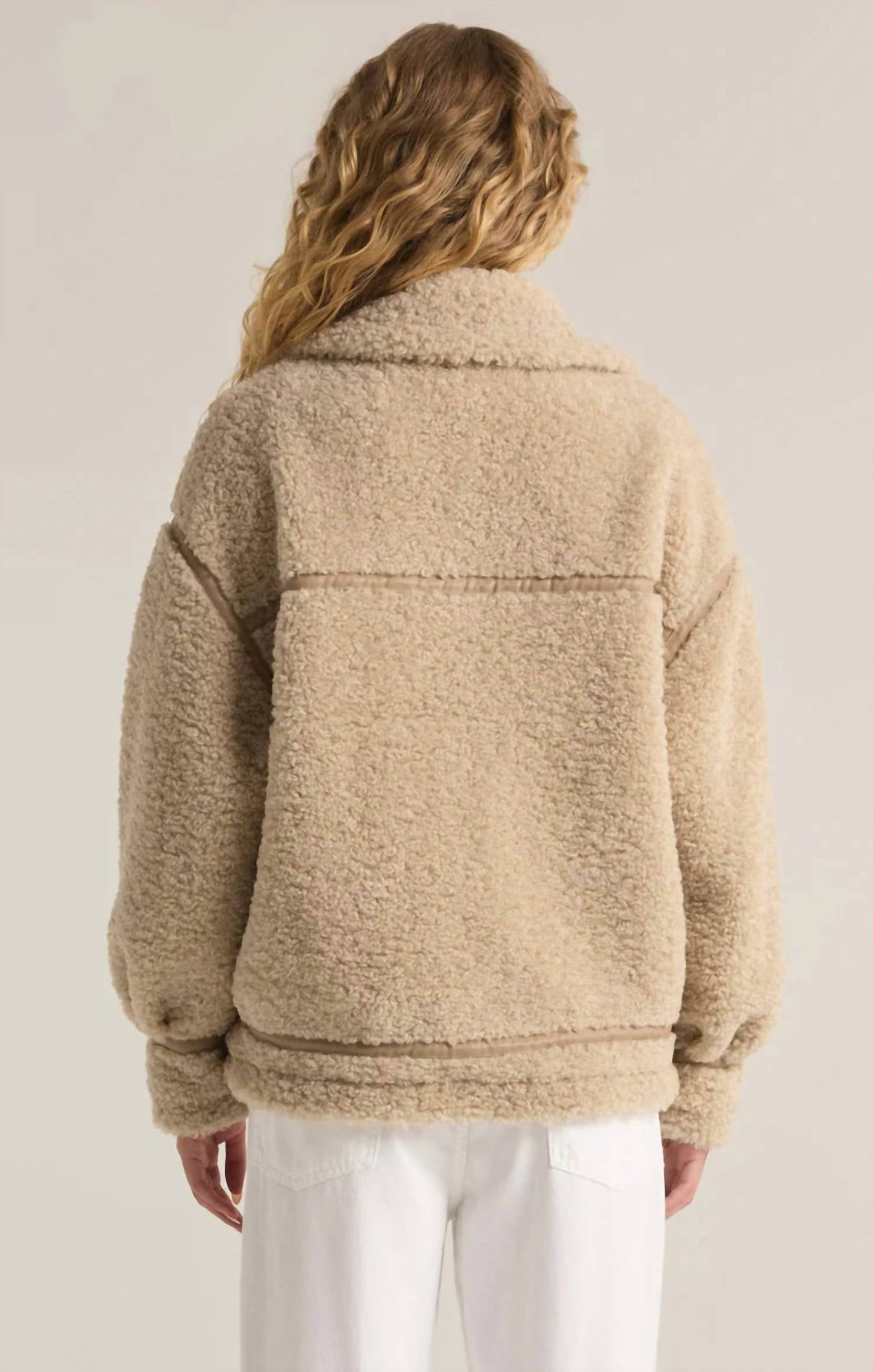 Z Supply - Ari Fossil Sherpa Coat