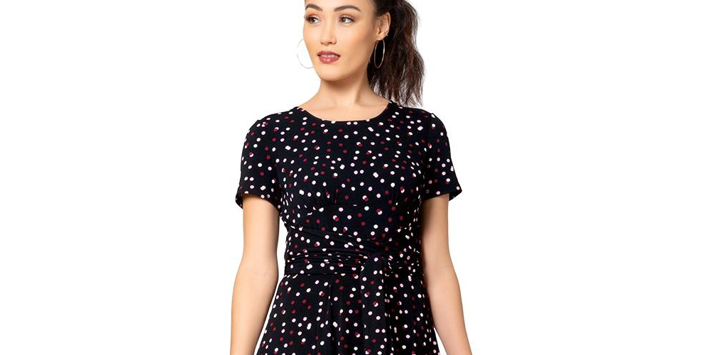 Leota Women's Brittany Dress Black Size S