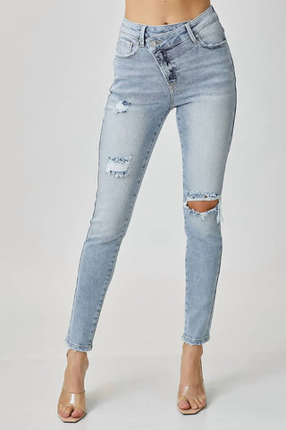 Risen - Plus Size Crossover Relaxed Skinny