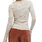 Free People - CLOVER PRINTED THERMAL TEE