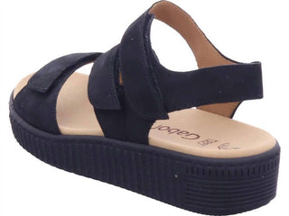 Gabor - Women’s 23.600.17 Soft Nubuck Schwarz Sandal