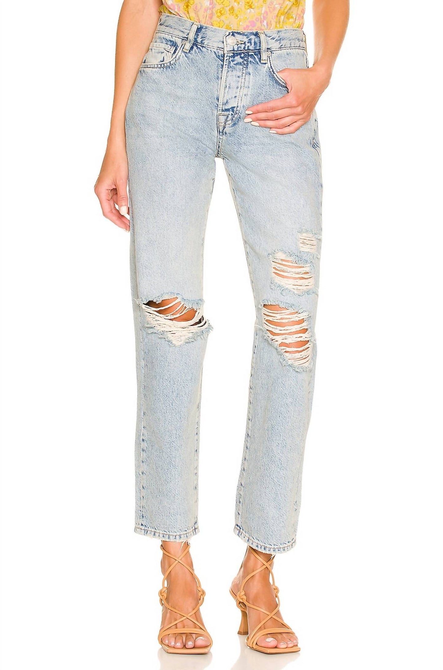 Free People - Bren Boyfriend Jean
