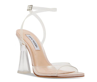 Steve Madden - Women's Ankle Strap Pointed Toe Block Heel