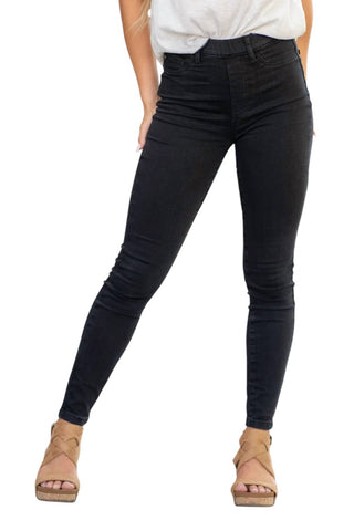 Judy Blue - Pull On High Waist Skinny Jeans
