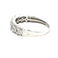 .50ct Diamond Wedding Band Ring 14KT White Gold