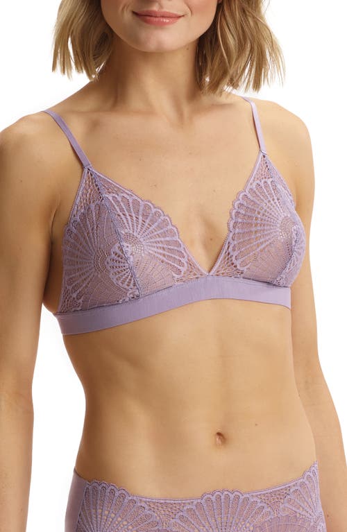 Commando Butter Lace Bralette in Wisteria, Size X-Small