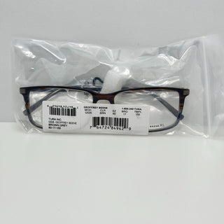 Geoffrey Beene Eyeglasses Eye Glasses Frames G535 60-17-155 BRN