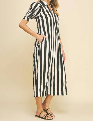 Pinch - Vertical Stripes Maxi Dress