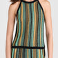 Nation Ltd - Mari Crochet Stripe Halter Top