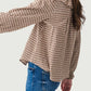 By Together - Gingham Ruffled Blouse