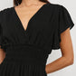 Rails - Kimora Smocked Waist Linen Blend Mini Dress