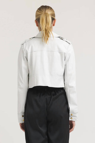 Jakett - Erin Burnished Leather Jacket