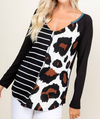 A.Gain - Striped With Animal Print