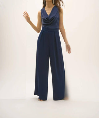 Joseph Ribkoff - Cowl Neck Sleeveless Jumpsuit