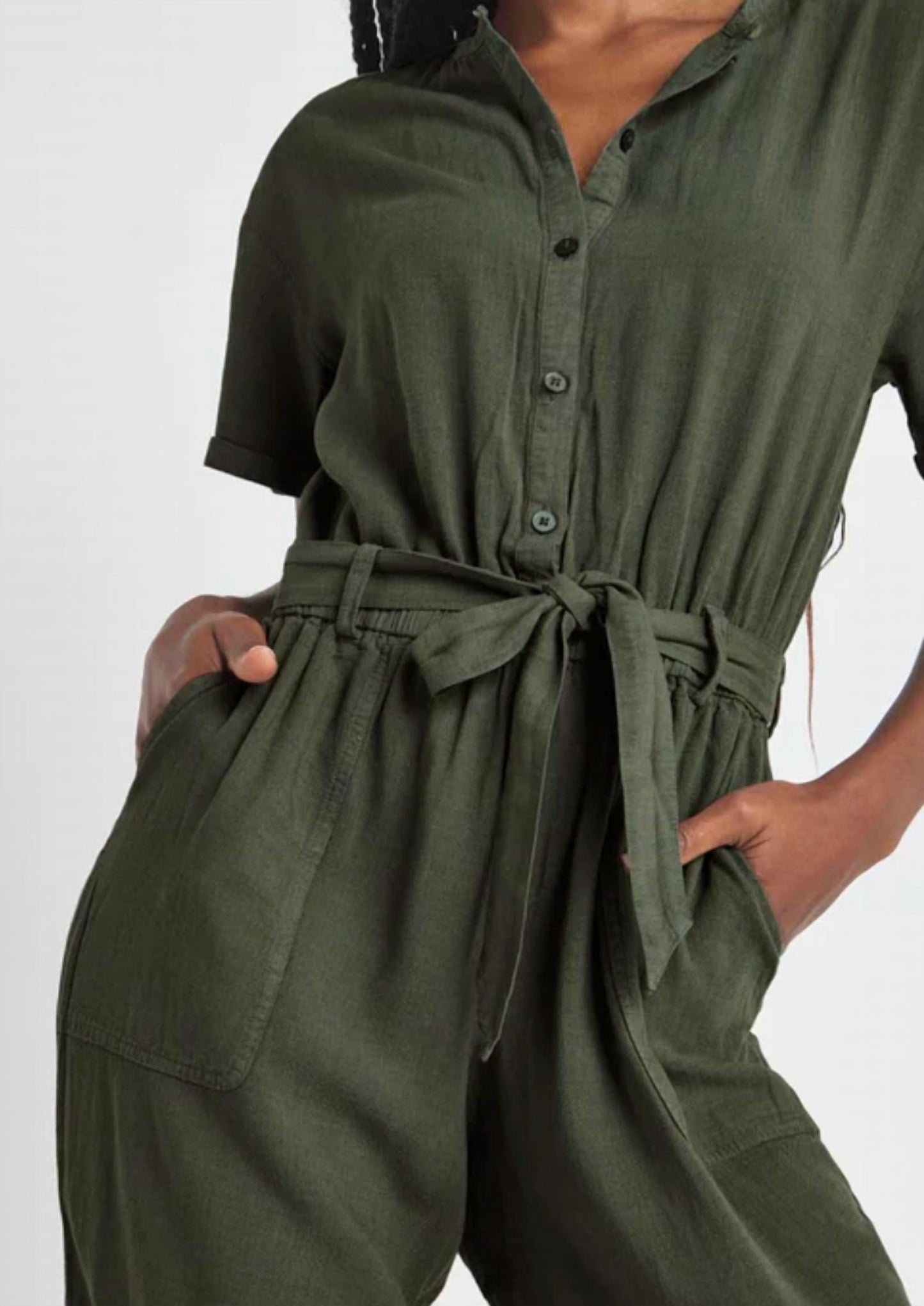 Splendid - Ray Tie Waist Jumpsuit