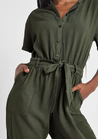 Splendid - Ray Tie Waist Jumpsuit