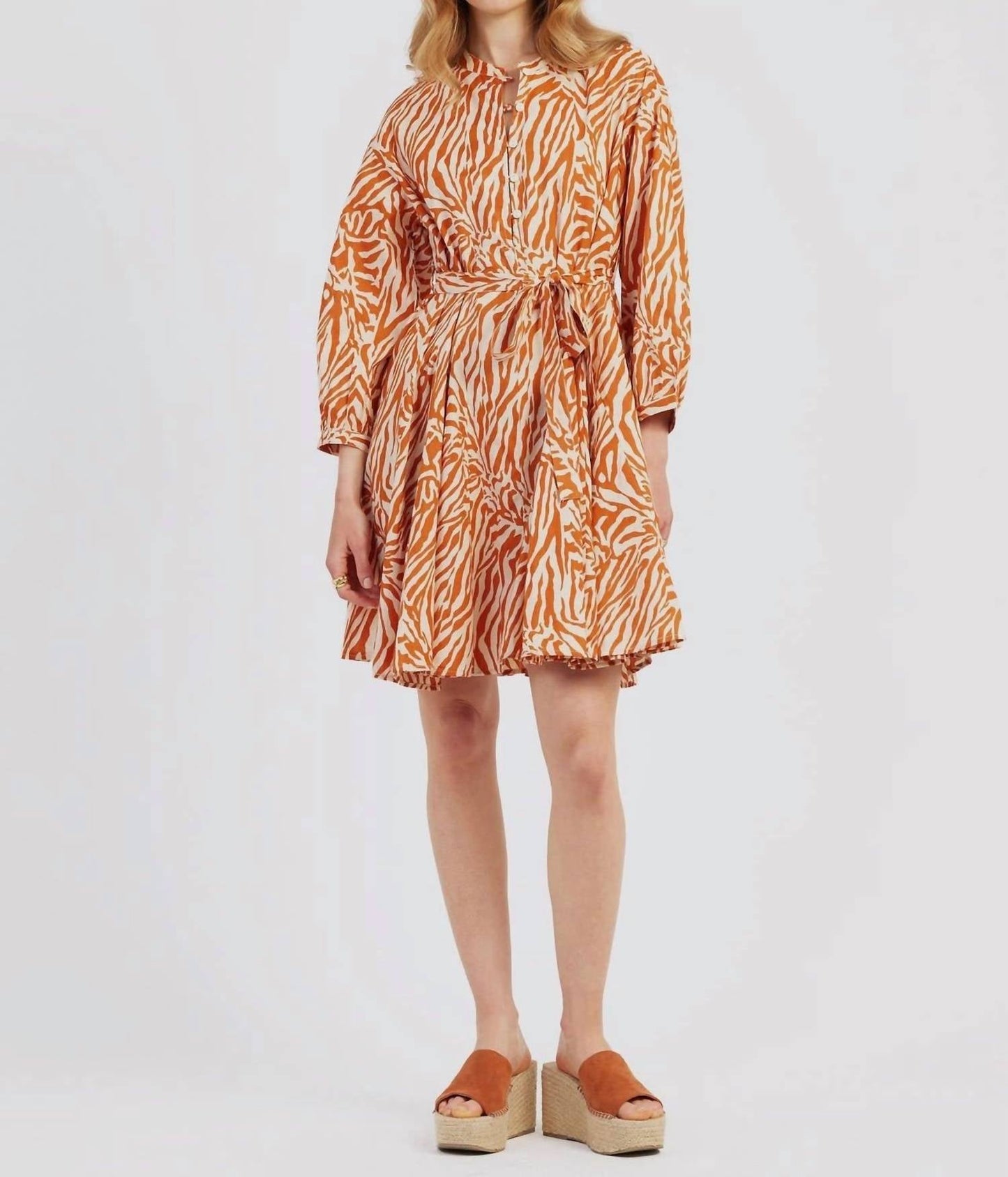 An'Ge - Stay True Tie Waist Dress