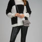 Elan - Checkerboard Crewneck Sweater