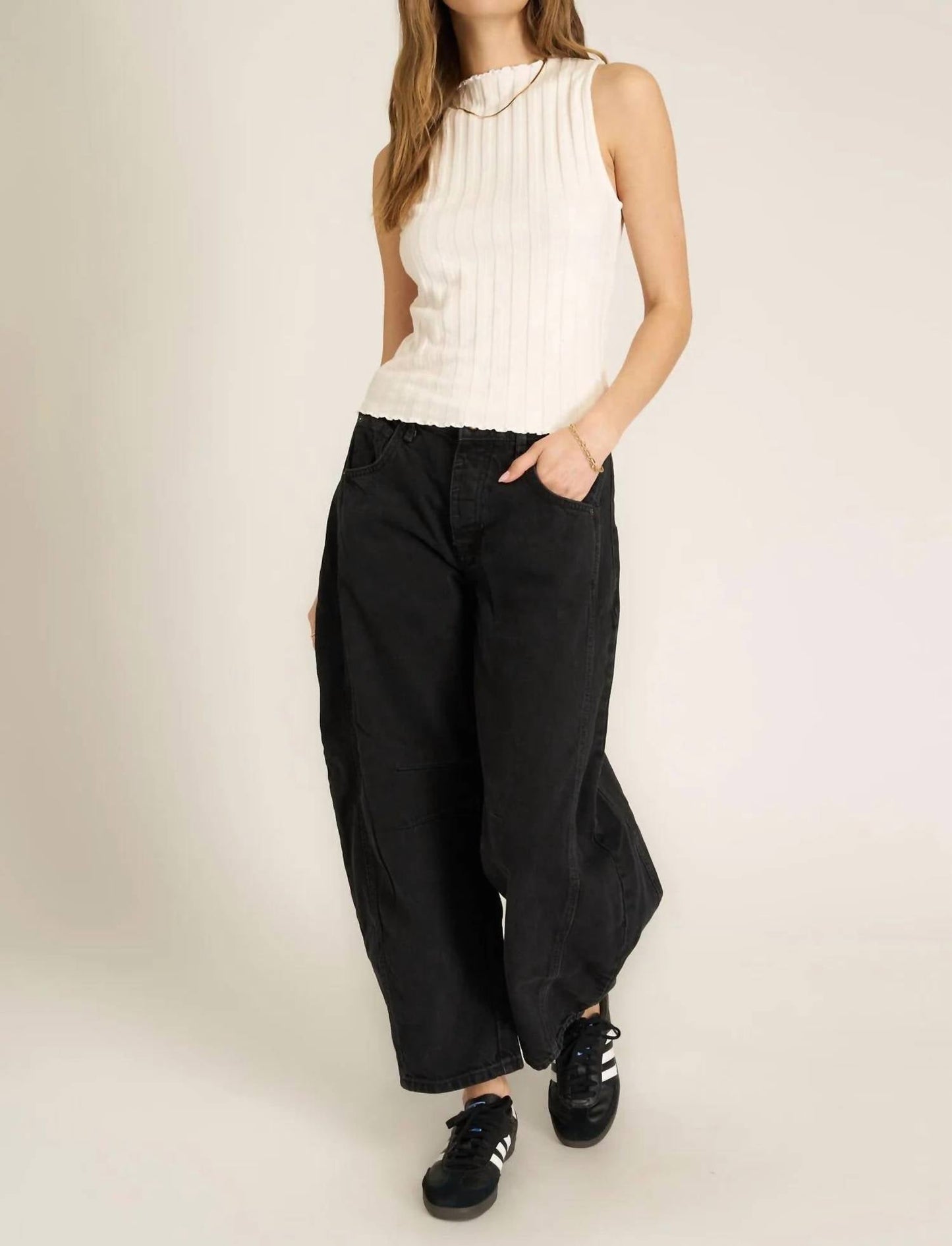 Project Social T - Chasing You Funnel Neck Tank Top