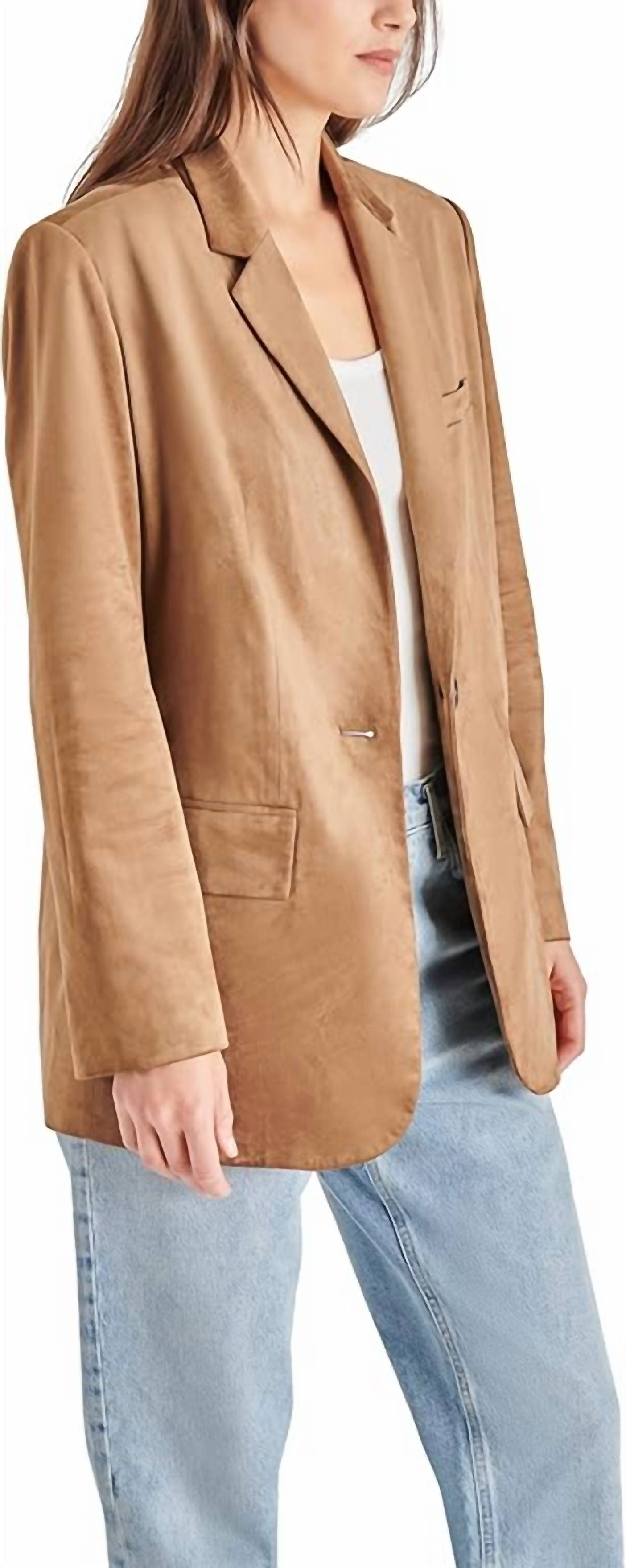 Steve Madden - Imaan Suede Blazer