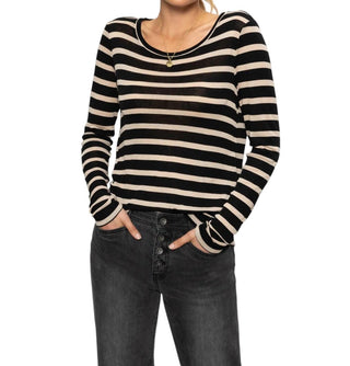 Sanctuary - Femme Crew Stripe Tee