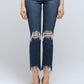 L'Agence - Highline Destructed High-rise Skinny Jeans