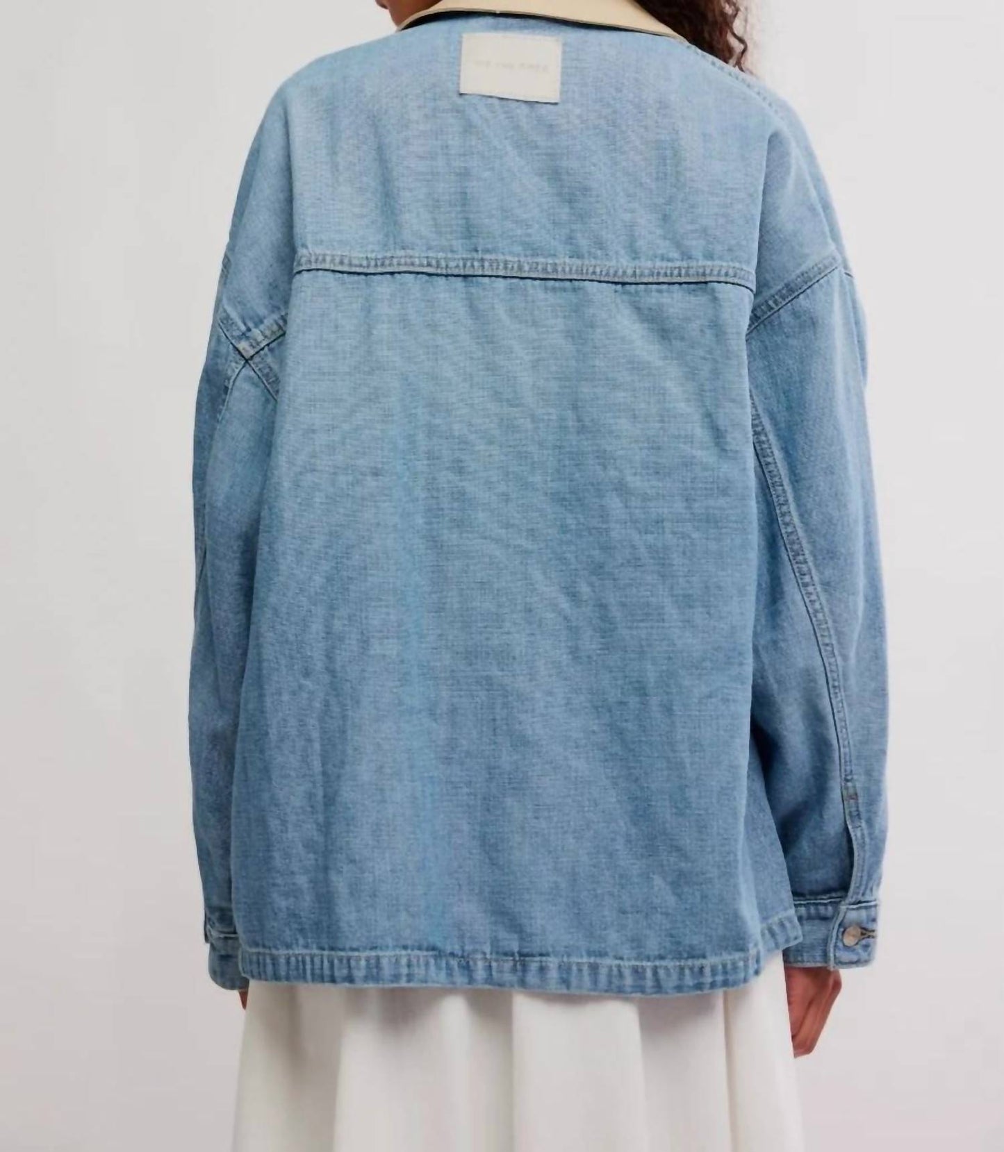 Free People - Lemon Denim Jacket