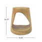 Hollow Side Table, Durable And Weather Resistant